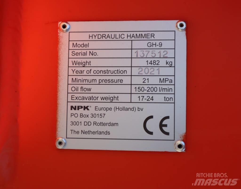 NPK GH-9 E. 17-24 t 鐵鎚/碎石機