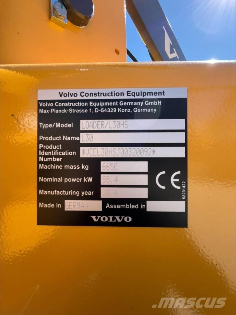 Volvo L30HS 輪胎式裝載機
