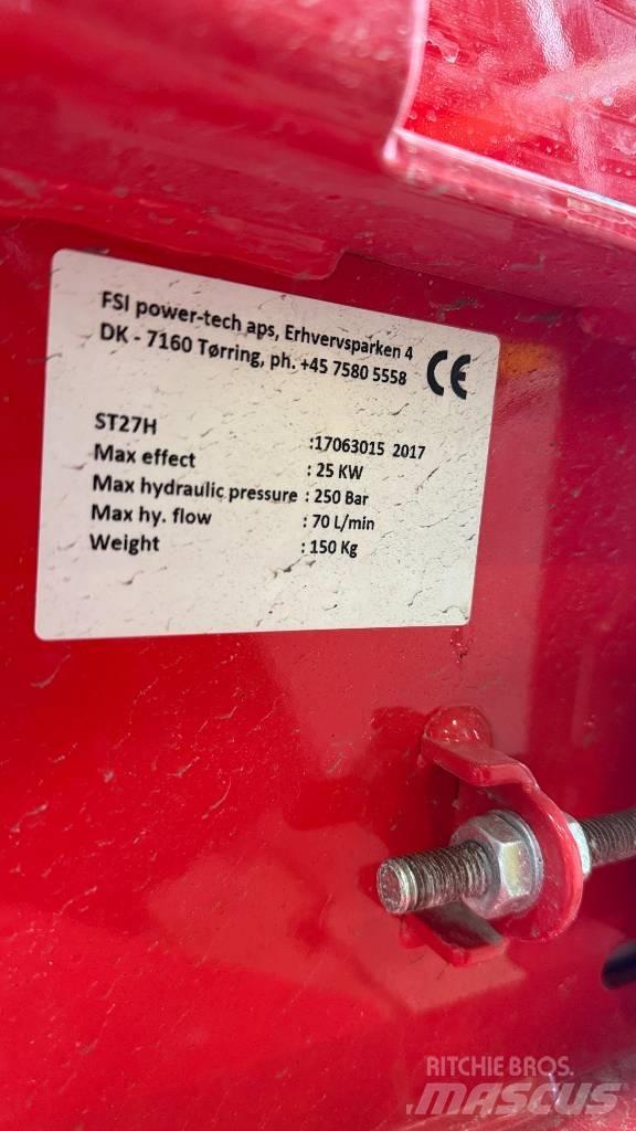  Kännufrees FSI ST27H 樹樁破碎機