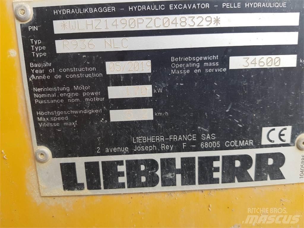 Liebherr R936 NLC 履帶式 挖土機/掘鑿機/挖掘機