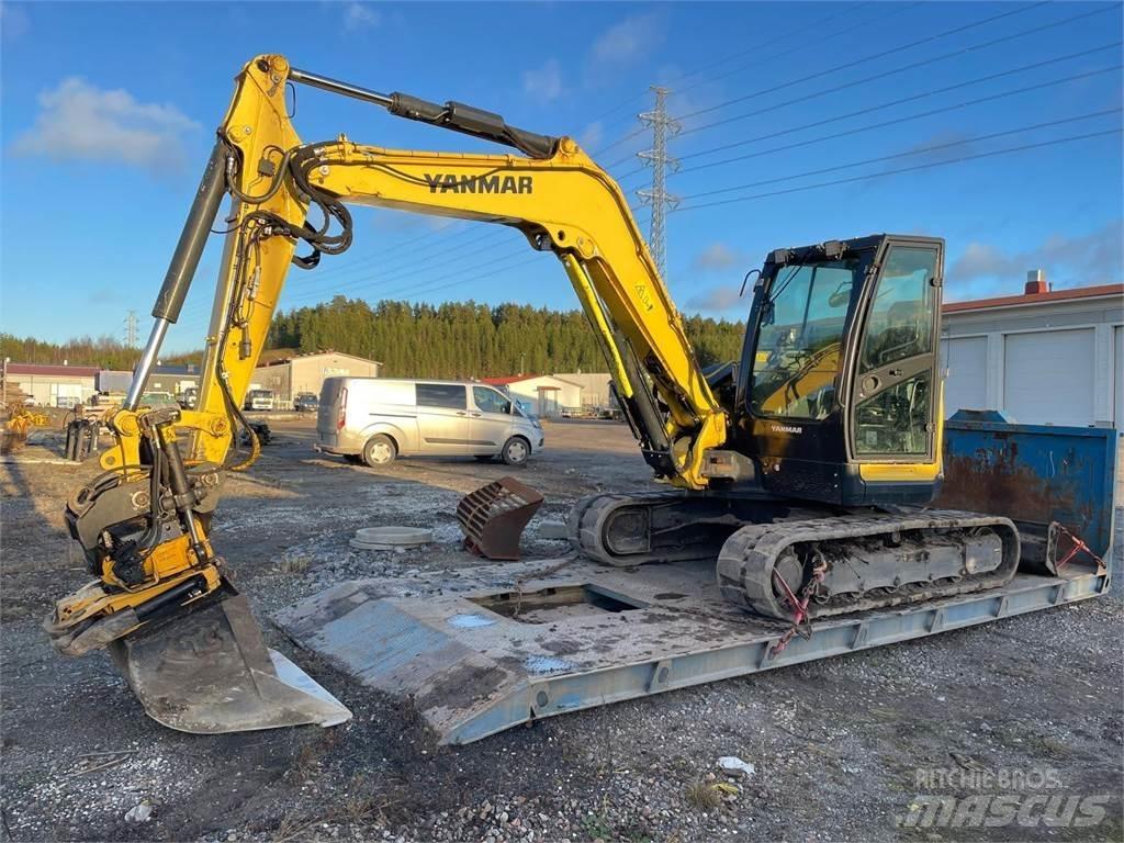Yanmar Vio 80-1A 小型挖土機/掘鑿機<7t(小型挖掘機)