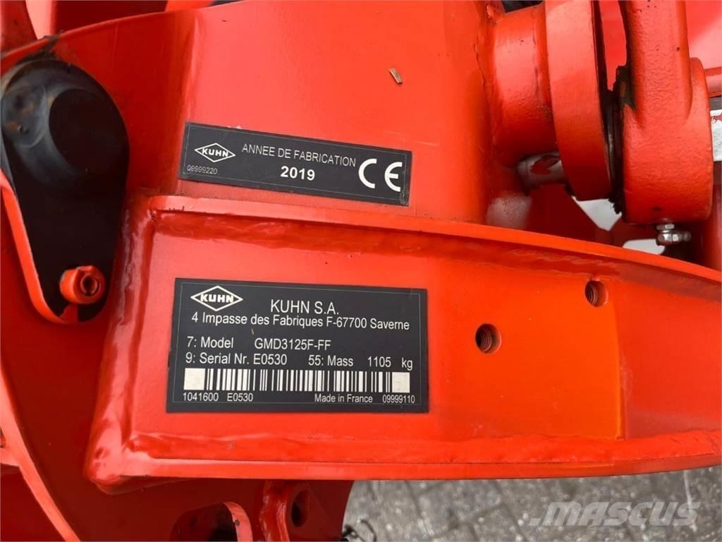 Kuhn GMD 3125F 割草調節裝置