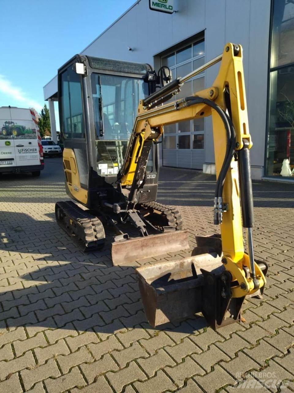 Yanmar SV18 小型挖土機/掘鑿機<7t(小型挖掘機)