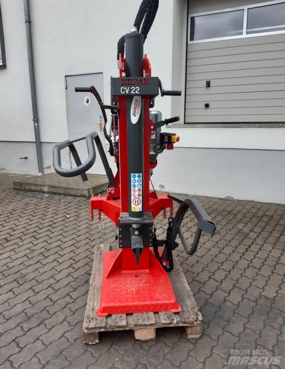 Krpan CV 22 E 木材分離器和切割機