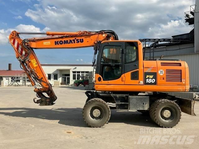 Komatsu PW 180-10 旋轉式挖土機/掘鑿機/挖掘機