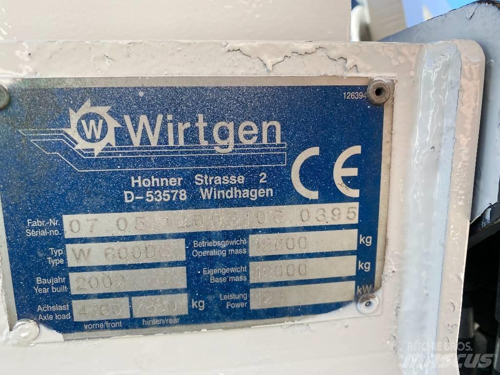 Wirtgen W600DC 瀝青冷銑刨機/銑床