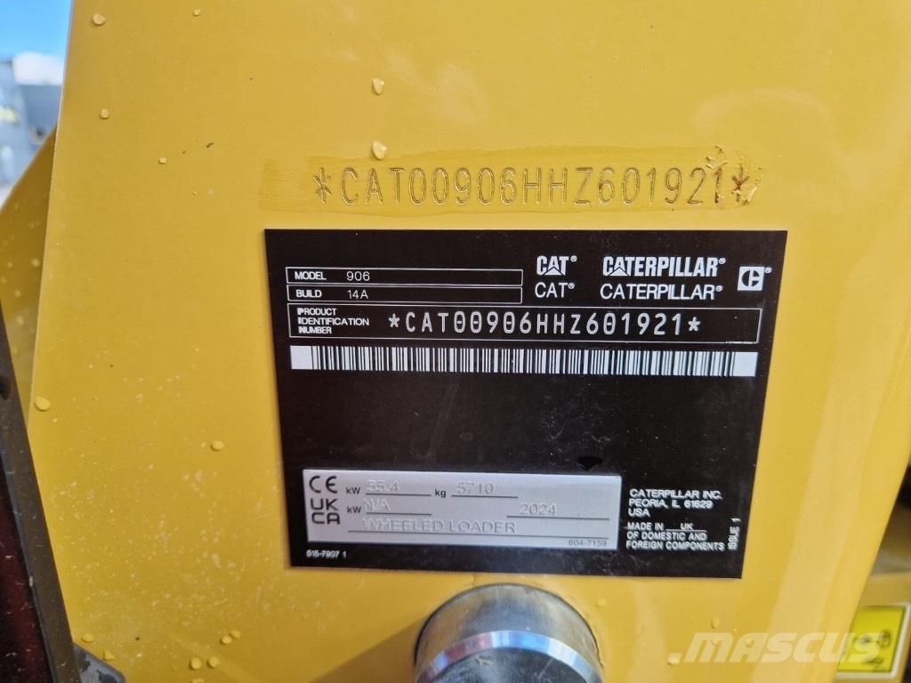 CAT 906 輪胎式裝載機