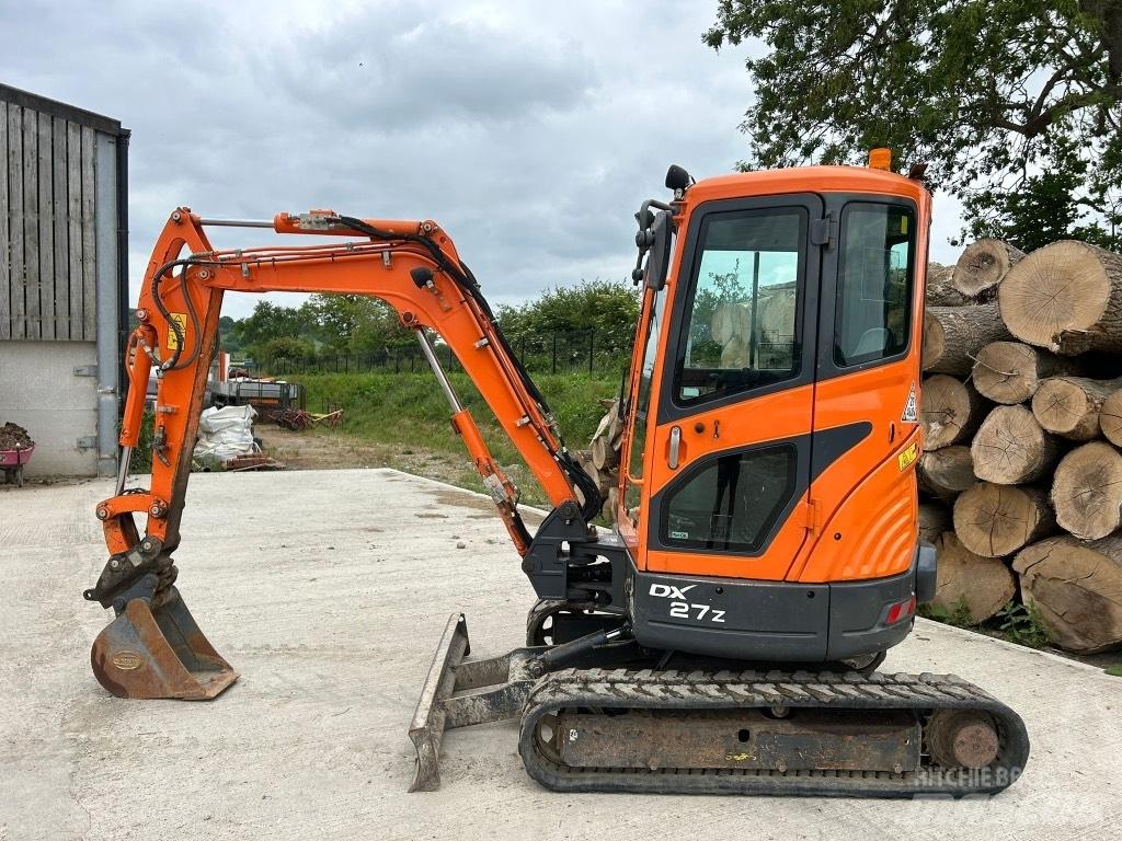 Doosan DX 27 Z 小型挖土機/掘鑿機<7t(小型挖掘機)