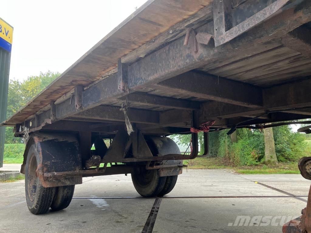 DAF balenwagen 平板式/側卸式拖車