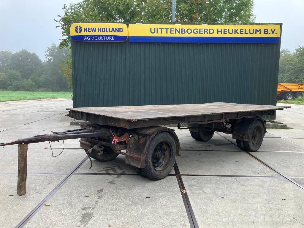 DAF balenwagen 平板式/側卸式拖車