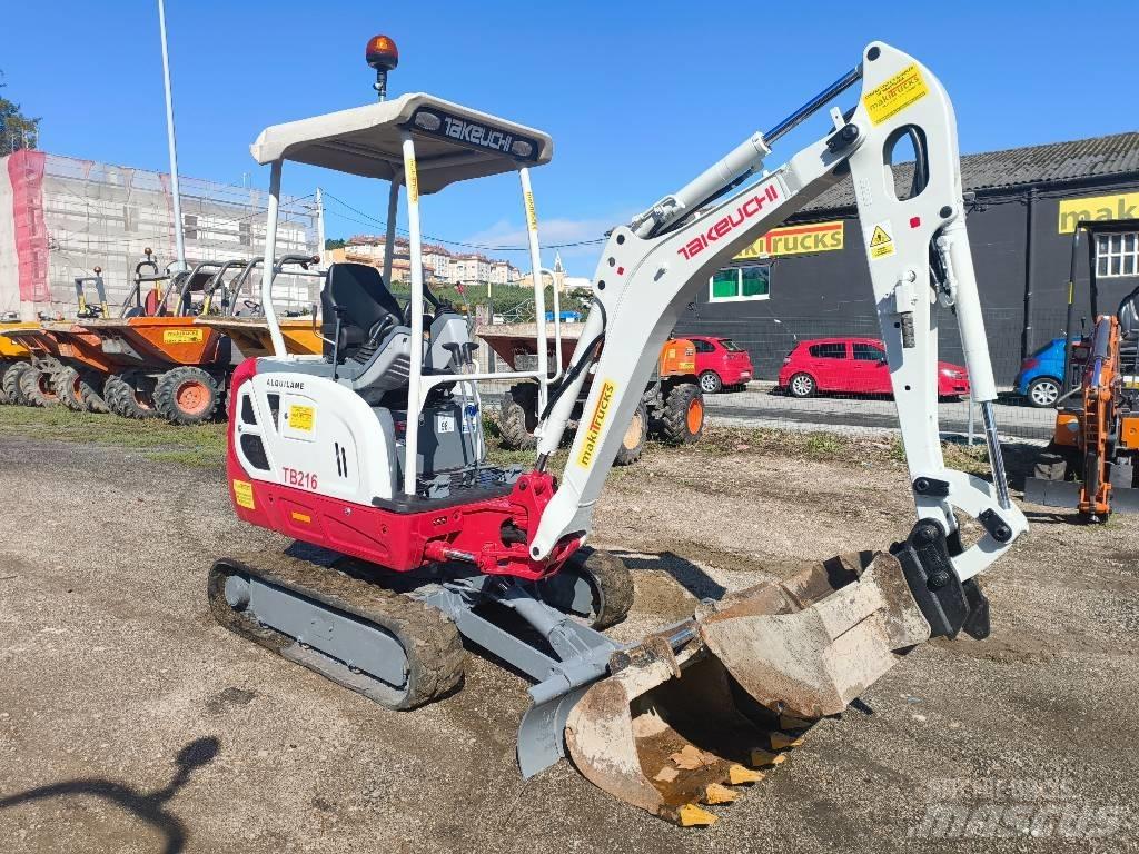 Takeuchi TB 216 小型挖土機/掘鑿機<7t(小型挖掘機)
