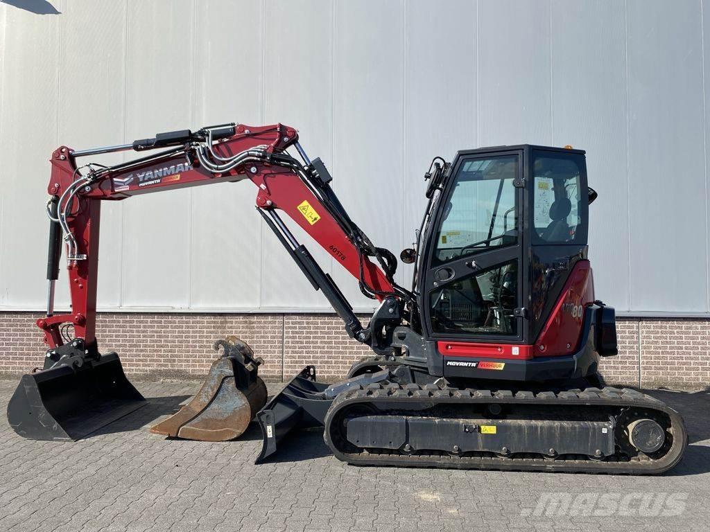Yanmar VIO80-2PB 中型挖土機/掘鑿機/挖掘機 7t-12t