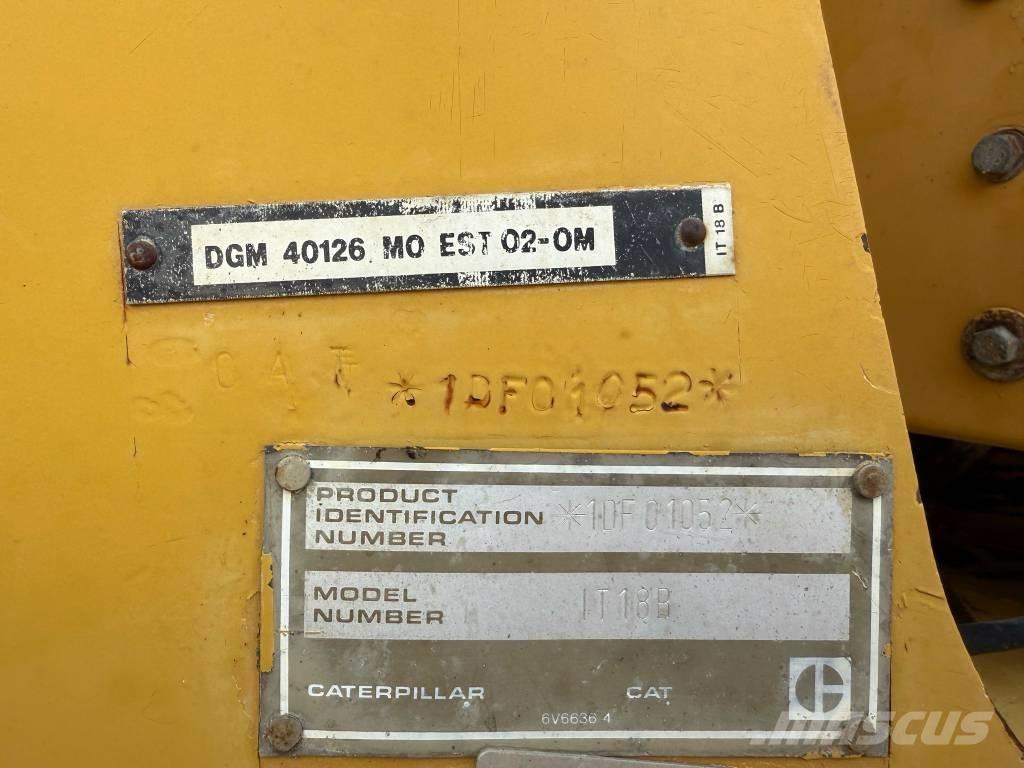 CAT IT 18 B 輪胎式裝載機