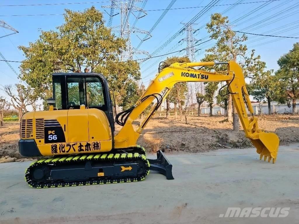 Komatsu PC 56-7 小型挖土機/掘鑿機<7t(小型挖掘機)