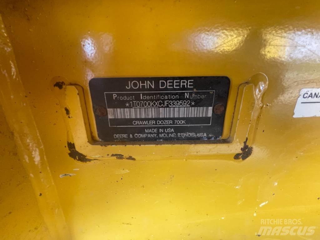 DEERE 700K LGP 履帶推土機