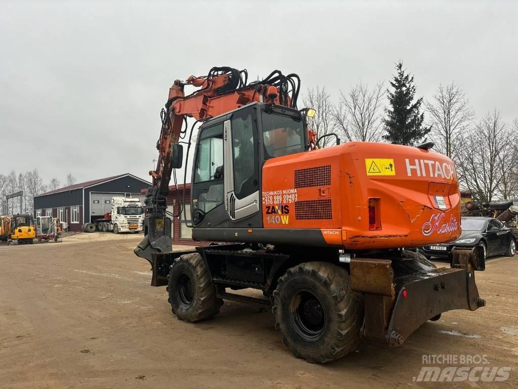 Hitachi ZX 140 W-3 旋轉式挖土機/掘鑿機/挖掘機