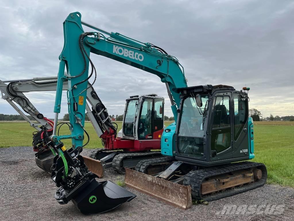Kobelco SK 75 SR -7 中型挖土機/掘鑿機/挖掘機 7t-12t