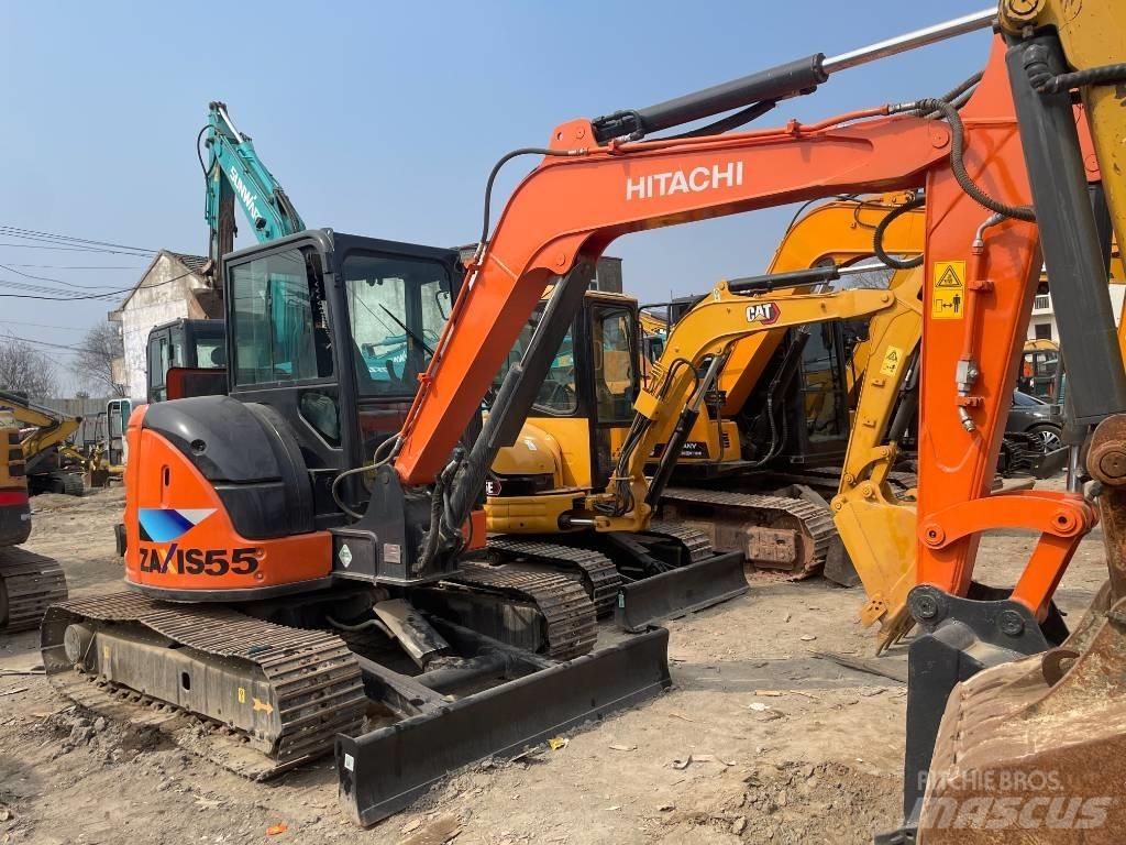 Hitachi ZX 55 小型挖土機/掘鑿機<7t(小型挖掘機)