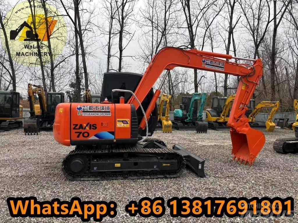 Hitachi ZX 70 小型挖土機/掘鑿機<7t(小型挖掘機)