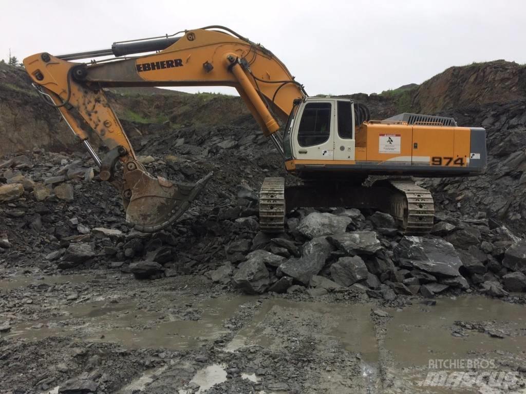 Liebherr R 974 C 履帶式 挖土機/掘鑿機/挖掘機
