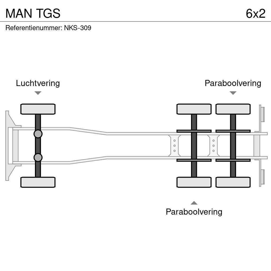 MAN TGS 起重可拆卸式卡車