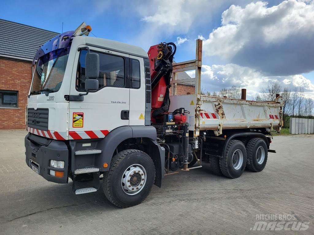 MAN TGA 26.310 傾卸式卡車