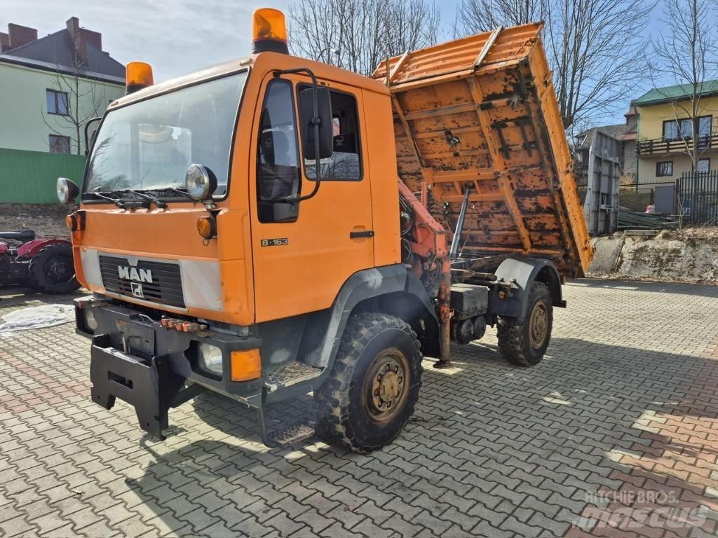 MAN 8 163 Wywrotka 傾卸式卡車