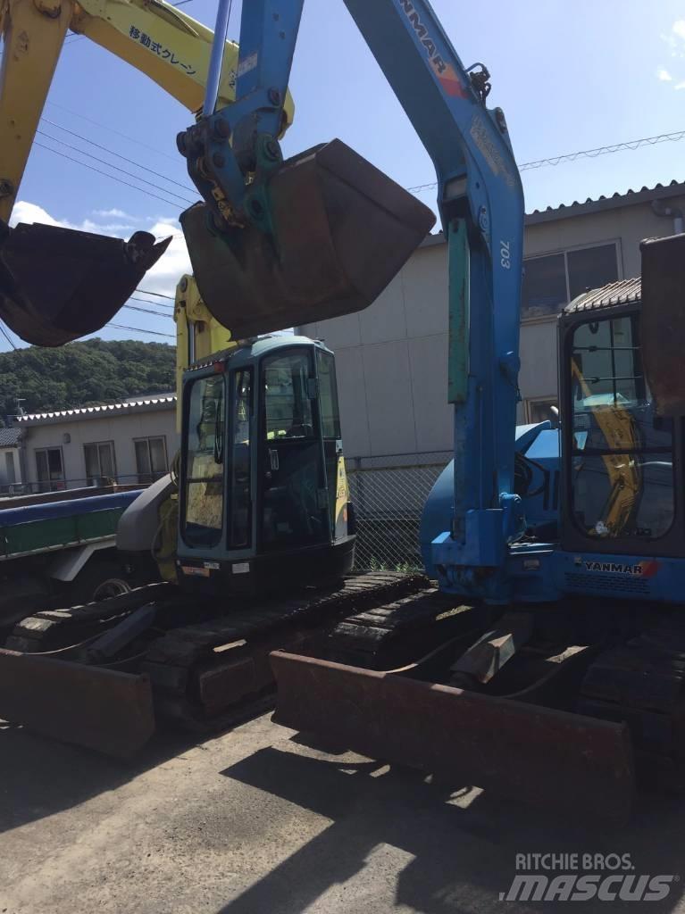 Yanmar Vio 70-2 中型挖土機/掘鑿機/挖掘機 7t-12t