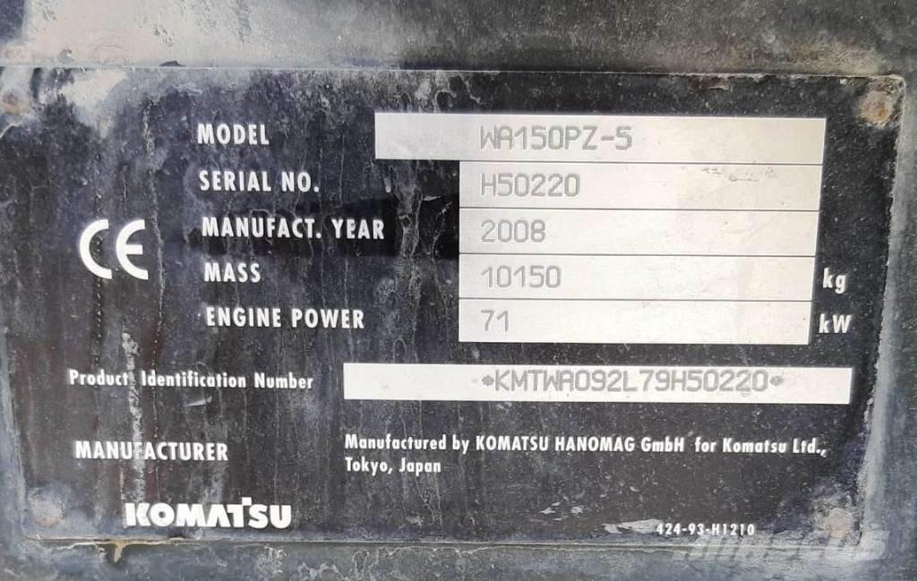 Komatsu WA 150-5 輪胎式裝載機