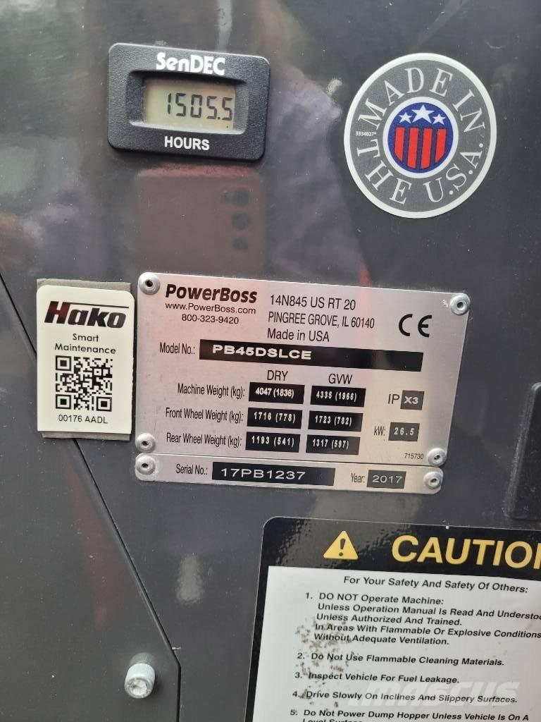 Hako PB 45 DSLCE 洗地吸乾機