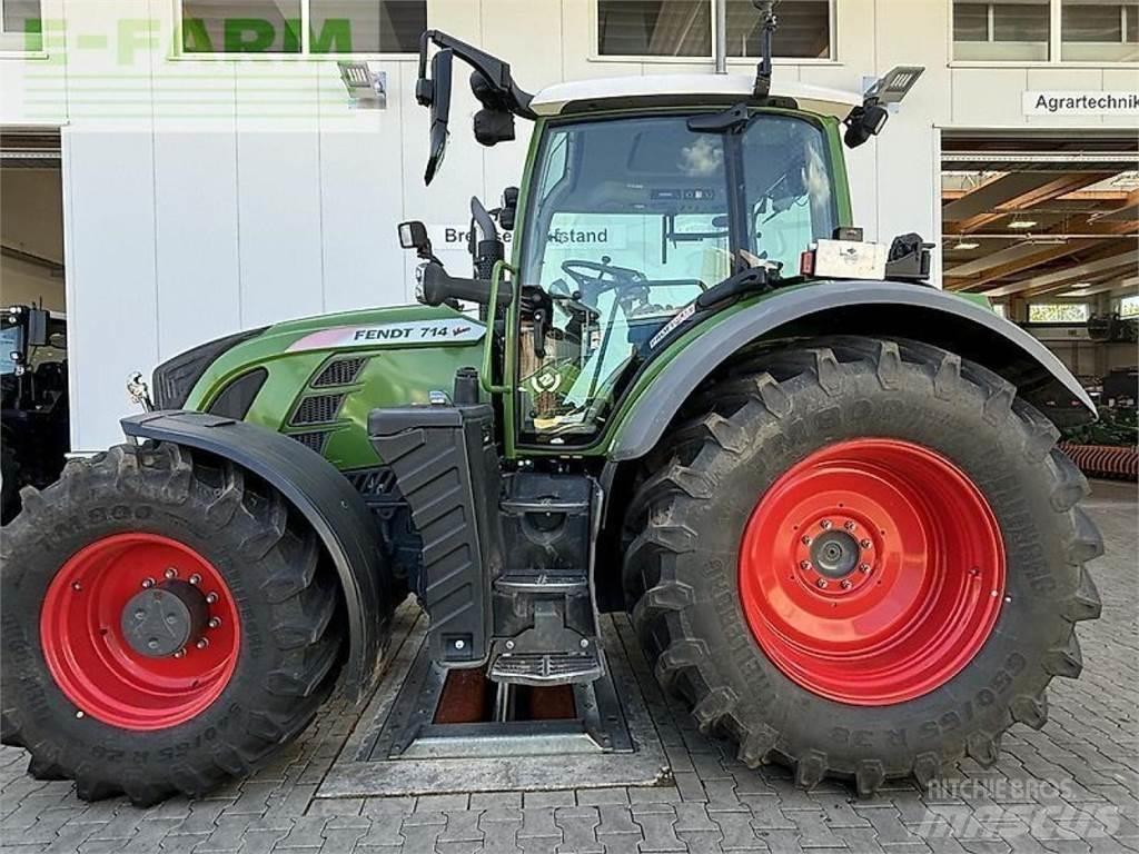 Fendt 714 vario s4 曳引機