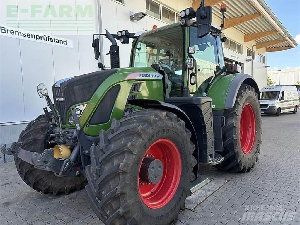 Fendt 714 vario s4 曳引機