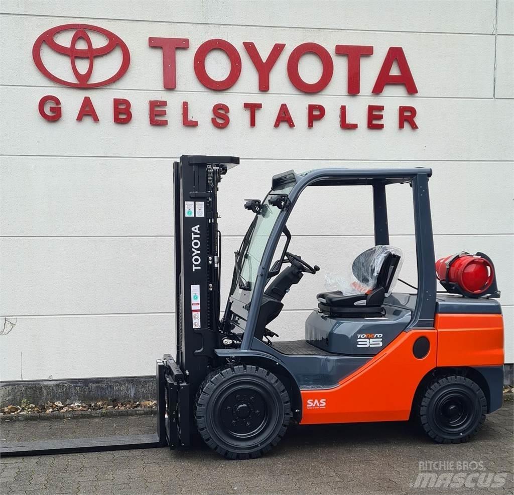 Toyota 02-8FGJF35 液化石油氣LPG卡車