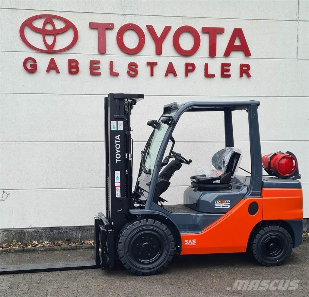 Toyota 02-8FGJF35 液化石油氣LPG卡車