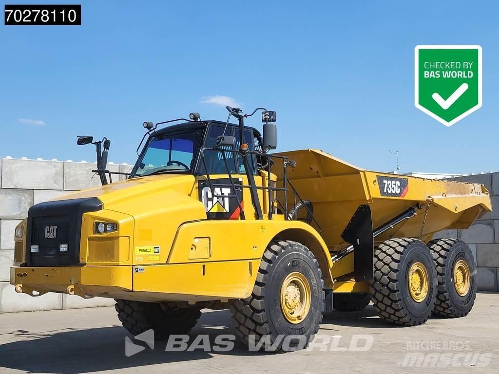 CAT 735 C 鉸接式起吊車
