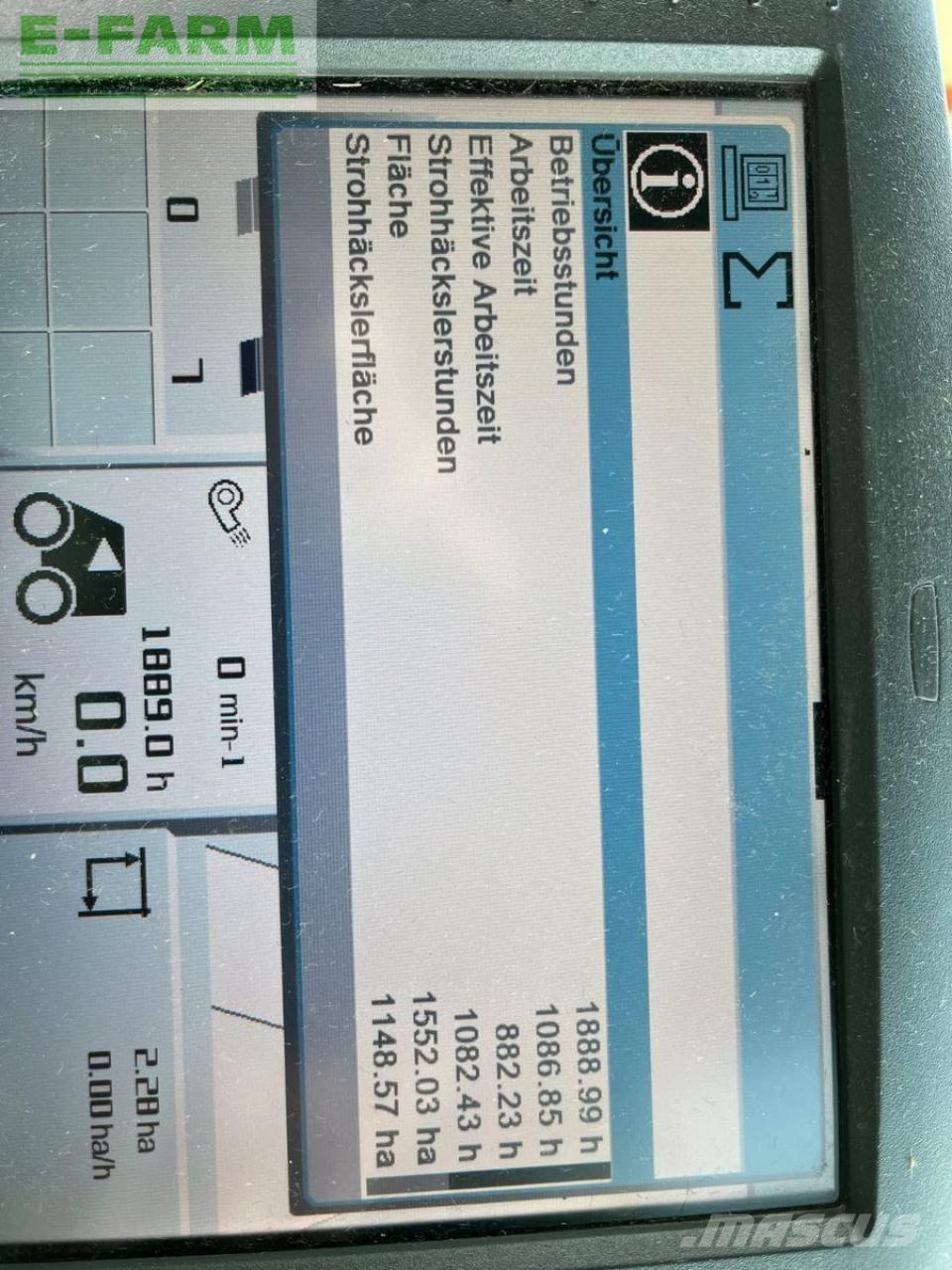 CLAAS tucano 430 聯合收穫機