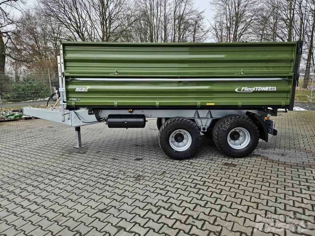 Fliegl TDK 140 FOX 草捆拖車