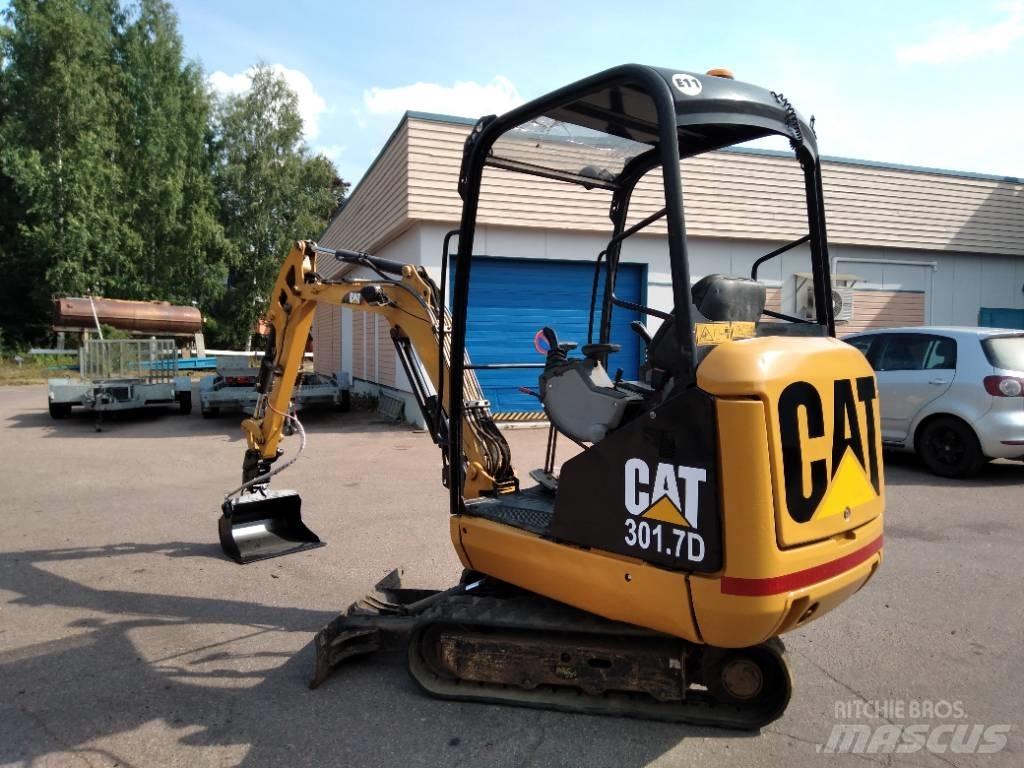 CAT 301.7 D 小型挖土機/掘鑿機<7t(小型挖掘機)