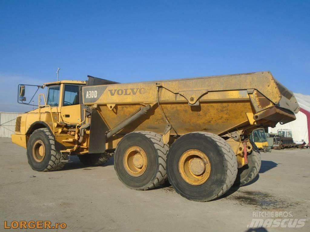 Volvo A 30 D 鉸接式起吊車