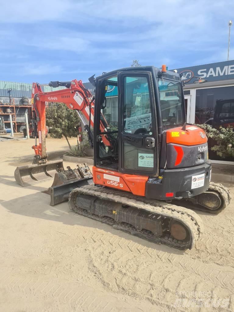 Kubota U 56-5 小型挖土機/掘鑿機<7t(小型挖掘機)