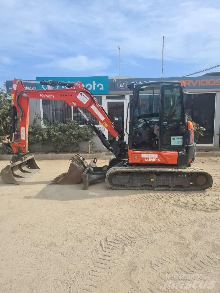 Kubota U 56-5 小型挖土機/掘鑿機<7t(小型挖掘機)