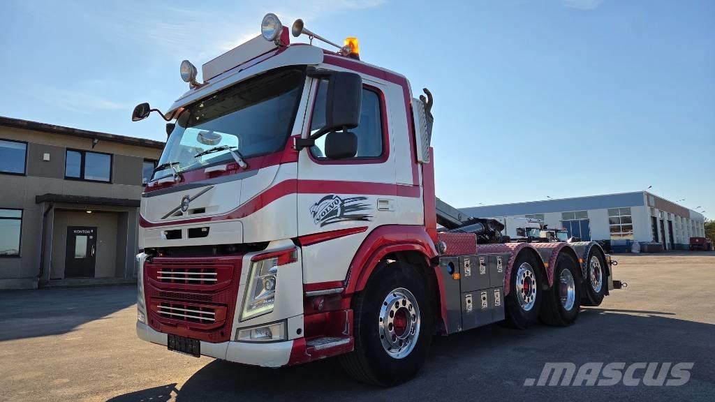 Volvo FM460 8X2*6 吊鉤式起重車