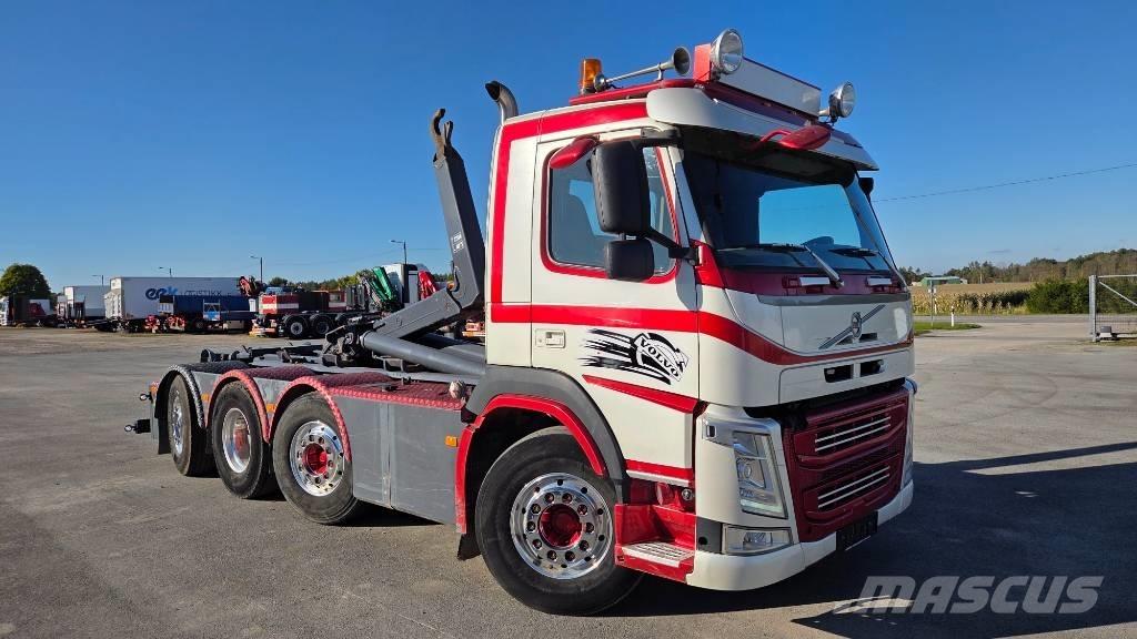 Volvo FM460 8X2*6 吊鉤式起重車