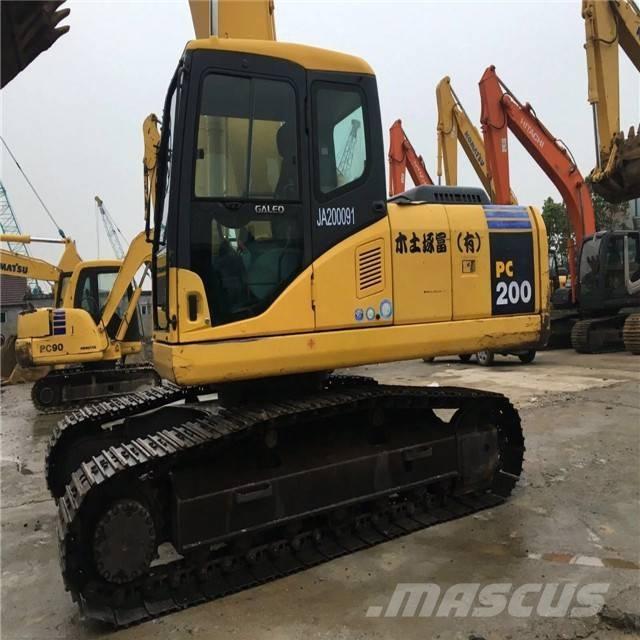 Komatsu pc200-7 履帶式 挖土機/掘鑿機/挖掘機
