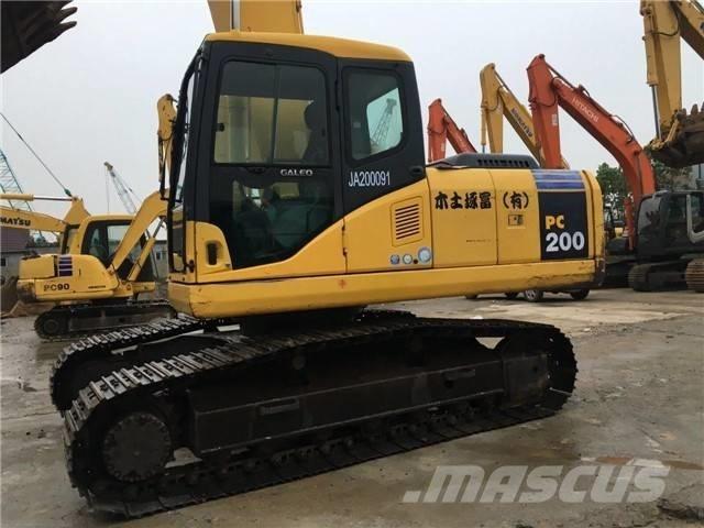 Komatsu pc200-7 履帶式 挖土機/掘鑿機/挖掘機