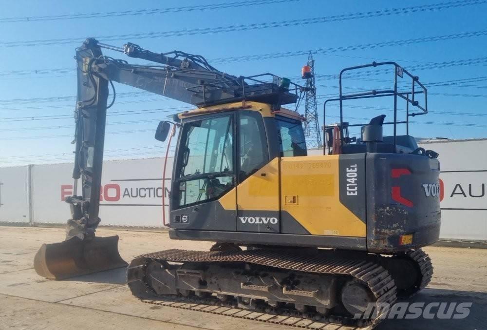 Volvo EC 140 EL 履帶式 挖土機/掘鑿機/挖掘機