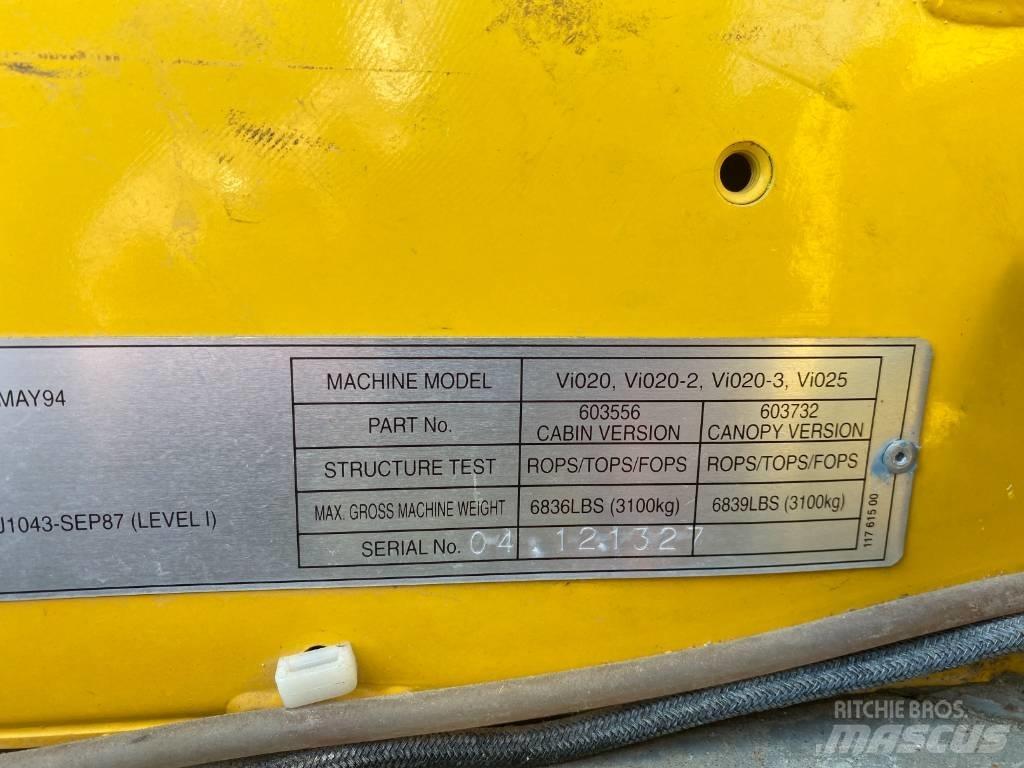Yanmar Vio 25 小型挖土機/掘鑿機<7t(小型挖掘機)