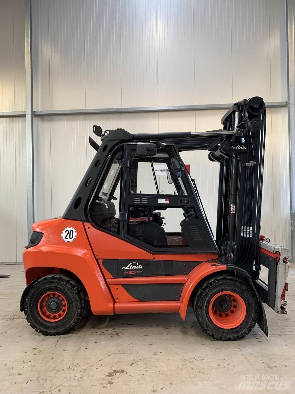 Linde H80D 柴油卡車
