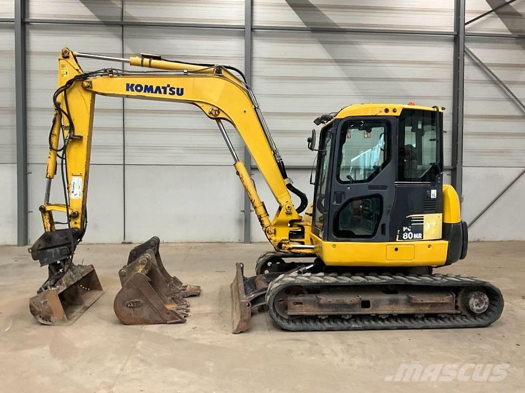 Komatsu PC 80 MR-3 中型挖土機/掘鑿機/挖掘機 7t-12t