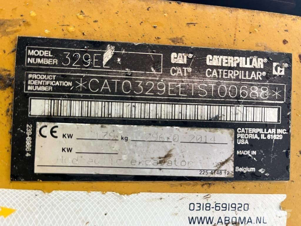 CAT 329 EL 履帶式 挖土機/掘鑿機/挖掘機